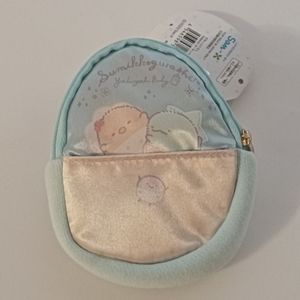 Sumikko Gurashi Tamago light blue Pouch